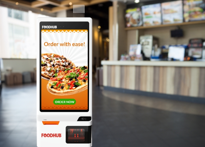 Self service takeaway kiosk for quick and easy ordering