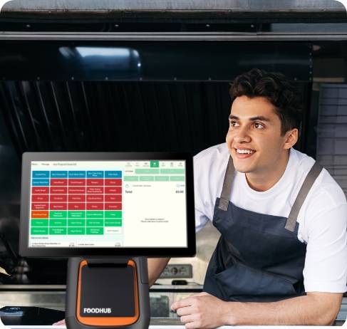 Our POS system helps simplify your food truck operations