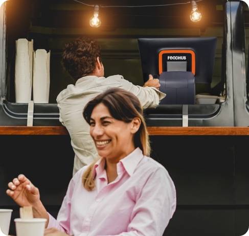 Our POS system helps simplify your food truck operations