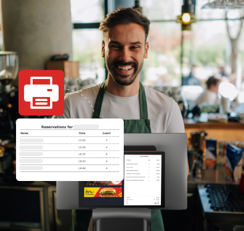From seating to payment, service flows seamlessly
