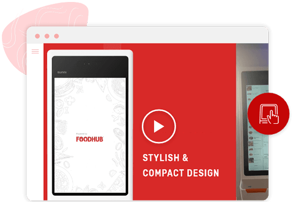 Revolutionise your customers' dining experience with a food-ordering kiosk system