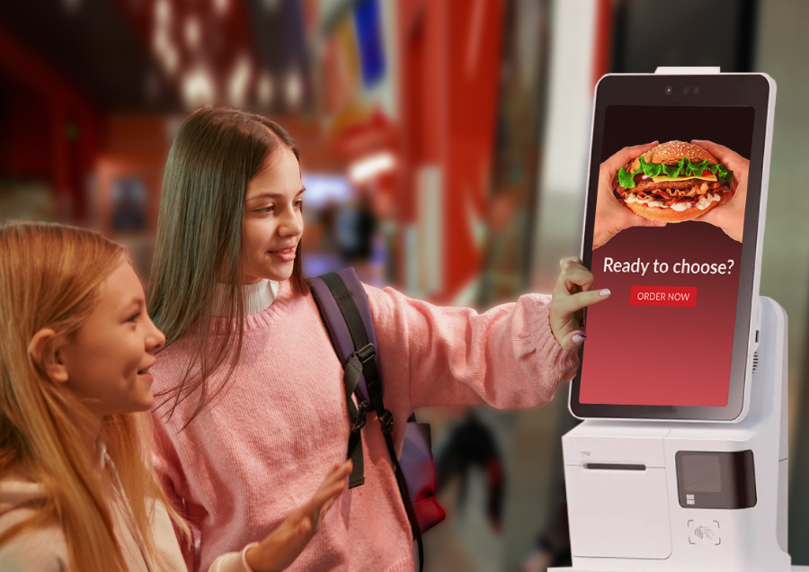 Self ordering made simple with digital kiosk