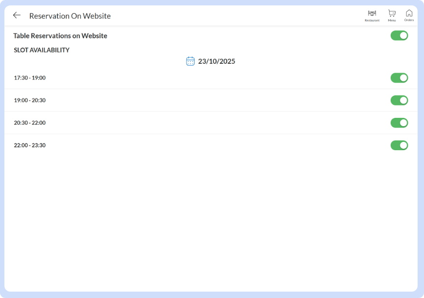 POS Screen